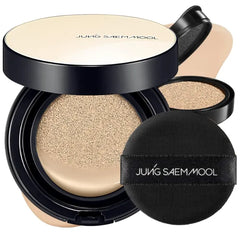 JUNG SAEM MOOL Essential Skin Nuder Cushion 0.49 Fl Oz, No Refill, Natural Radiant Finish Cushion Foundation with Buildable Coverage, Lightweight Texture, Korean Foundation Makeup