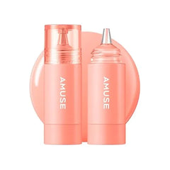 Amuse SEOUL Cheek Tok Tok Liquid Blush, Soft Velvet Cheek Stain, Natural Flush, Long Lasting Cheek Tint, Buildable Matte Finish, Korean Beauty Makeup