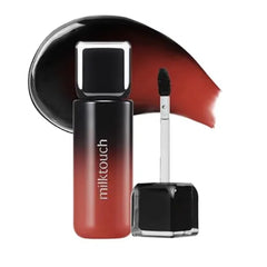 MILKTOUCH Black Peel Off Lip Tattoo Long Lasting Matte Lip, Waterproof & Transfer Proof, Highly Pigmented, Stay On All Day Lip Tint Stain