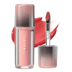 JUDYDOLL Ice Watery Lip Gloss, GEN-2,Moisturizing Liquid Lipstick with Hyaluronic Acid & Collagen,Long-lasting Mirror Lip Glazes with Iron Applicator