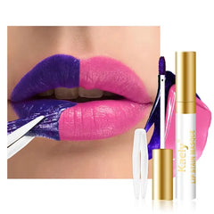 Kaely Lip Stain Peel Off Masque, Long Lasting Waterproof Smudge Proof Lip Tint, Non-Transfer Semi Permanent Lipliner Tattoo with Tweezer, Matte Finish, Vegan & Cruelty-Free