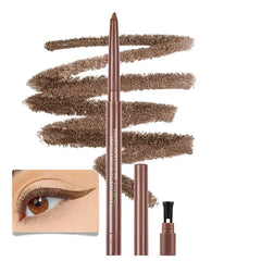 Kaely Gel Eyeliner Pencil, Smooth Eye Liner Waterproof Smudge Proof, Built in Sharpener, Long Lasting Eye Makeup, Vegan & Cruelty-Free