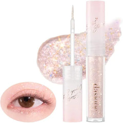 dasique Starlit Jewel Liquid Glitter Twinkle Glitter Shadow Korean Makeup Shimmer Eye Make Up Eyeshadow Eyeliner Long lasting Multi use Quick drying