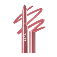 Laka Lip Liner, Deep Brown Lip Liner, Rich Cream Glide Texture, Semi Matte Finish for Shaping Lips, Smooth Application, K Beauty, Korean Makeup