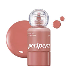 Peripera SYRUPY TOK CHEEK & Blurry Tok Cheek, Liquid Blush, Dewy & Matte Finish, Lightweight Buildable Formula, Hydrating Long-Lasting Korean Cheek Tint