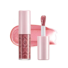 Joocyee Cat Eye Lip Gloss High Shine Plumping Tint Shimmer Holographic Glow Moisturizing Non-Sticky Lip Makeup Gift