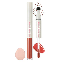 Erinde Freckle Blush Pen, 2 in 1 Liquid Freckle Stamp & Liquid Blush for Cheeks, Long Lasting Waterproof Faux Freckles Stamp Tattoo, Fake Freckles Stain for Natural Sunkissed Makeup