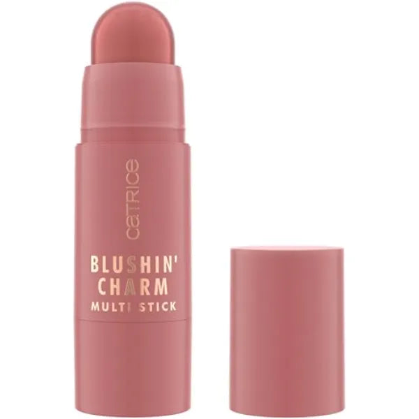 Catrice Blushin' Charm Multi Stick - Creamy, Multi-Use Blush & Lip Tint - Buildable Dewy Finish, Vegan & Cruelty Free