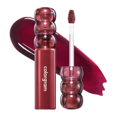COLORGRAM Deep Glaze Lip Gloss – Korean Makeup Ultimate Sugar-Coated Glow and Non-stickty Lightweight Finish I High-Shine Glossy I Korean Lip I Summer Make Up