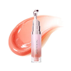 SKINTIFIC Peptide Brightening Lip Serum Gloss – Hydrating, Plumping & Moisturizing Lip Balm with Polypeptides & Squalane (10 Shades Collection)