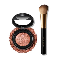 LAURA GELLER NEW YORK Baked Blush-n-Brighten Marbleized Blush + Angled Brush