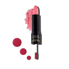 LAURA GELLER NEW YORK Prep-n-Go 2-in-1 Lip Scrub and Lip Oil Tint, Lip Hydrating Oil and Exfoliator