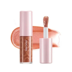 Joocyee Cat Eye Lip Gloss High Shine Plumping Tint Shimmer Holographic Glow Moisturizing Non-Sticky Lip Makeup Gift