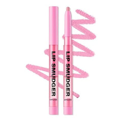 Amuse SEOUL Lip Smudger Natural Shadow Beige, Lip Liner Pencill, Creamy Lip Crayon, Smooth Velvet Texture, Multi Use Lipliner, Overlip Line Color, Korean Beauty