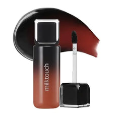 MILKTOUCH Black Peel Off Lip Tattoo Long Lasting Matte Lip, Waterproof & Transfer Proof, Highly Pigmented, Stay On All Day Lip Tint Stain