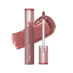 rom&nd GLASTING COLOR GLOSS, K-Beauty Plumping Lip Gloss for Glassy Shine, Non-Sticky Hydration & Long-Lasting for All Skin Tones