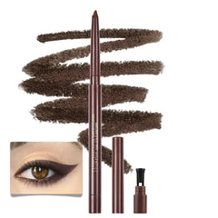 Kaely Gel Eyeliner Pencil, Smooth Eye Liner Waterproof Smudge Proof, Built in Sharpener, Long Lasting Eye Makeup, Vegan & Cruelty-Free