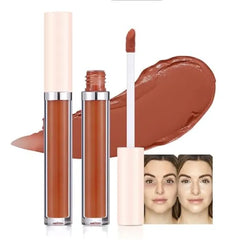 FeiCuiYun Full Cover Non-Creasing Concealer, Concealer Buildable Medium to Full Coverage Liquid Concealer, Covers Under Eye Dark Circles & Blemishes Long Lasting