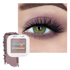 Kaely Single Eyeshadow Makeup, Neutral Powder Eye Shadow Palette, Waterproof, Long Lasting Neutral Powder Mini Eyeshadow - 0.04 Ounce (Pack of 1)