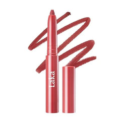 Laka Lip Liner, Deep Brown Lip Liner, Rich Cream Glide Texture, Semi Matte Finish for Shaping Lips, Smooth Application, K Beauty, Korean Makeup