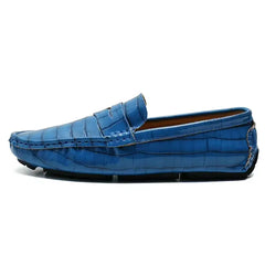 Men's Casual Loafers Slip On Leather Shoes Lightweight Driving Shoes Moccasins Classic Penny Loafer Flats Boat Shoes