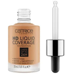 Catrice - HD Liquid Coverage Foundation - Flawless, High & Natural Coverage - Vegan & Cruelty Free