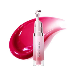 SKINTIFIC Peptide Brightening Lip Serum Gloss – Hydrating, Plumping & Moisturizing Lip Balm with Polypeptides & Squalane (10 Shades Collection)