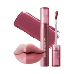 Nature Republic Light on Velvet Tint, Liquid Lipstick, lip tint, Blur effect, lip & cheek, nude lip, Soft Creamy Matte Finish Lip, Velvety, lip stain, High Pigment