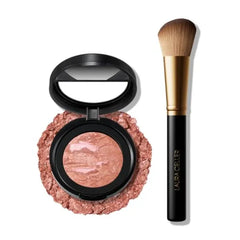 LAURA GELLER NEW YORK Baked Blush-n-Brighten Marbleized Blush + Angled Brush