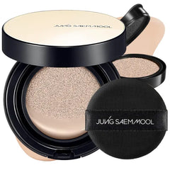 JUNG SAEM MOOL Essential Skin Nuder Cushion 0.49 Fl Oz, No Refill, Natural Radiant Finish Cushion Foundation with Buildable Coverage, Lightweight Texture, Korean Foundation Makeup
