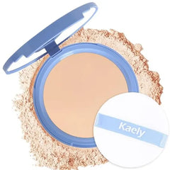 FeiCuiYun Oil Control Matte Perfection Face Powder Compact For Women, Matte Smooth Flawless Setting Powder Makeup, Polvo Compacto De Maquillaje, Waterproof Long Lasting