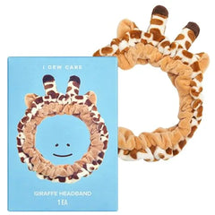 I DEW CARE Face Wash Headband  Animal Head band for Face Washing & Skincare, Spa Day, Soft & Fuzzy, Cute for Makeup, Shower, Teen Girls Stuff, Teddy Bear Ears, (1 Count)