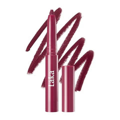 Laka Lip Liner, Deep Brown Lip Liner, Rich Cream Glide Texture, Semi Matte Finish for Shaping Lips, Smooth Application, K Beauty, Korean Makeup