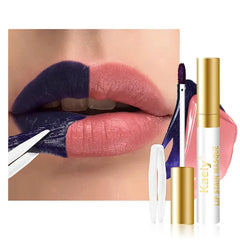 Kaely Lip Stain Peel Off Masque, Long Lasting Waterproof Smudge Proof Lip Tint, Non-Transfer Semi Permanent Lipliner Tattoo with Tweezer, Matte Finish, Vegan & Cruelty-Free