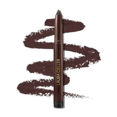 LAURA GELLER NEW YORK Kajal Longwear Kohl Eyeliner Pencil with Caffeine and Vitamin E, Smooth & Blendable Liner - Built-In Sharpener