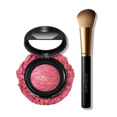 LAURA GELLER NEW YORK Baked Blush-n-Brighten Marbleized Blush + Angled Brush