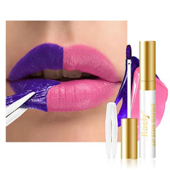 Kaely Lip Stain Peel Off Masque, Long Lasting Waterproof Smudge Proof Lip Tint, Non-Transfer Semi Permanent Lipliner Tattoo with Tweezer, Matte Finish, Vegan & Cruelty-Free