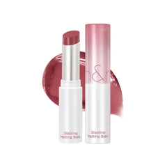 rom&nd GLASTING MELTING BALM, Hydrating Tinted Lip Balm, Long-Lasting, Lightweight & Buildable Shine, Non-Sticky, Vegan K-Beauty Formula