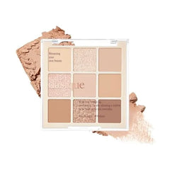 dasique Shadow Palette 9 Blendable Shades in Smooth Matte and Shimmer Finishes with Gorgeous Pearls