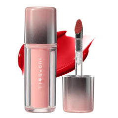 JUDYDOLL Ice Watery Lip Gloss, GEN-2,Moisturizing Liquid Lipstick with Hyaluronic Acid & Collagen,Long-lasting Mirror Lip Glazes with Iron Applicator