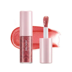 Joocyee Cat Eye Lip Gloss High Shine Plumping Tint Shimmer Holographic Glow Moisturizing Non-Sticky Lip Makeup Gift