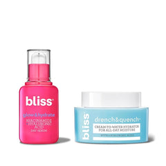 Bliss Skincare Set – Vitamin C, Hyaluronic Acid & Retinol Duo | Brightening, Hydrating & Anti-Aging Vegan Skincare Collection | Clean, Cruelty-Free Daily Routine for Radiant, Firm, Plump Skin