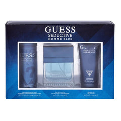 Guess Seductive Blue EDT 100Ml+Deo 226Ml+ Shower Gel 200Ml - AllurebeautypkGuess Seductive Blue EDT 100Ml+Deo 226Ml+ Shower Gel 200Ml