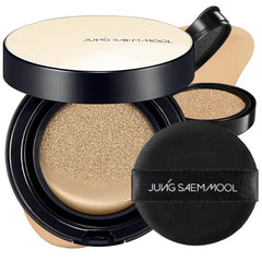 JUNG SAEM MOOL Essential Skin Nuder Cushion 0.49 Fl Oz, No Refill, Natural Radiant Finish Cushion Foundation with Buildable Coverage, Lightweight Texture, Korean Foundation Makeup