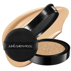 JUNG SAEM MOOL Essential Skin Nuder Cushion | Refill | Natural Finish | Buildable Coverage | Makeup Artist Brand