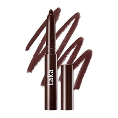 Laka Lip Liner, Deep Brown Lip Liner, Rich Cream Glide Texture, Semi Matte Finish for Shaping Lips, Smooth Application, K Beauty, Korean Makeup