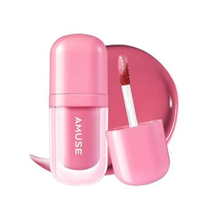 Amuse SEOUL Bebe Tint, 24 Hour Long Lasting Lip Stain, Glass Like Plumping, Lightweight, Moisturizing Lip Oil Tint, Hydrating High-Shine Gloss Korean Beauty Makeup