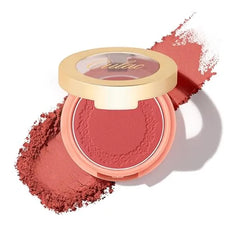 Oulac Plummy Brown Blush Makeup Powder| Rich Color Cream Blush Blendable| Natural Matte Tan Skin 4.8g