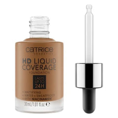 Catrice - HD Liquid Coverage Foundation - Flawless, High & Natural Coverage - Vegan & Cruelty Free