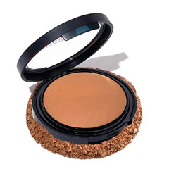 LAURA GELLER NEW YORK Baked Double Take Powder Foundation - Buildable Medium to Full Coverage - Matte Finish